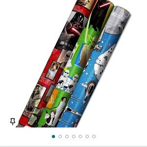 Star Wars 3 pack gift wrap